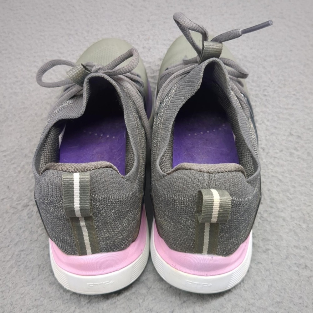 FootJoy HyperFlex Golf Shoes Womens Size 9 Gray Purple Mesh STRATOFOAM 98168 - Picture 11 of 16